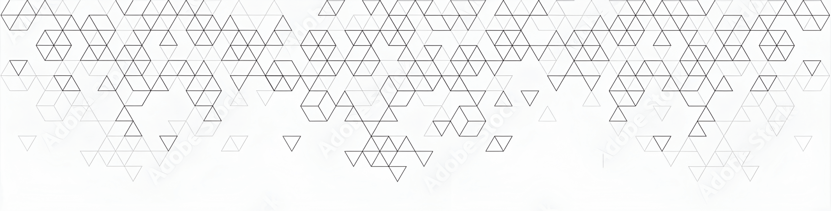 Black and White Futuristic Header